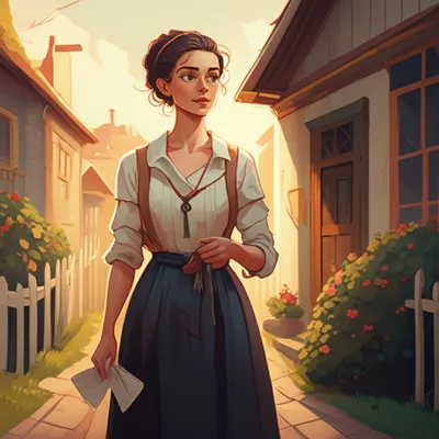 Illustration widow - Image 1