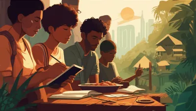 Illustration anthropology