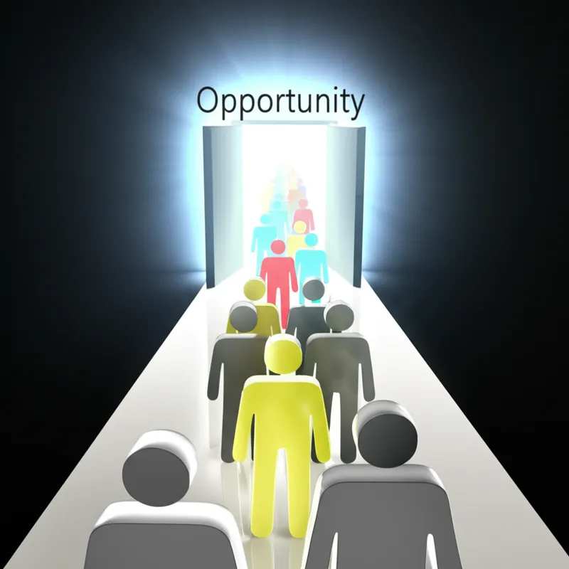 Illustration visuelle du mot « preferential » - Préférentiel, privilégié