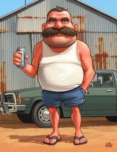 Illustration ocker - Image 1