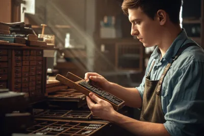 Illustration typesetter