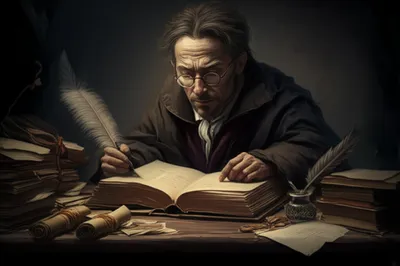 Illustration clerks - Image 1