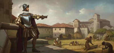 Illustration encomienda