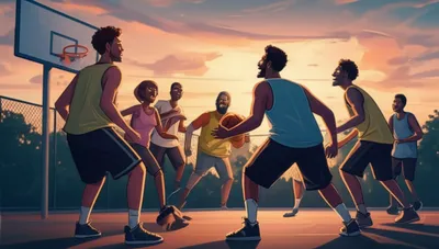 Illustration ballers - Image 1