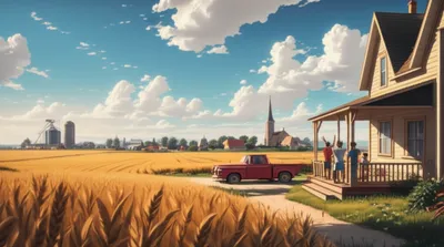 Illustration midwestern - Image 1