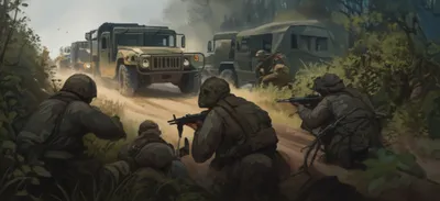 Illustration ambush - Image 1