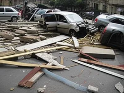 Illustration barricade - Image 1