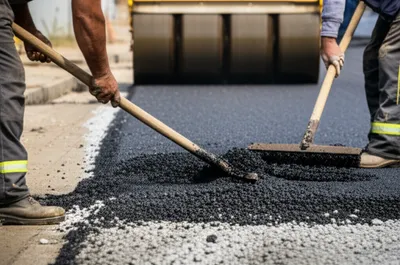 Illustration tarmacadam