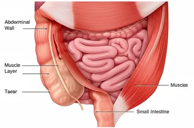 Illustration hernia