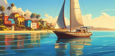 Illustration coasting - Image 1