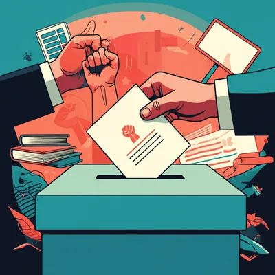 Illustration politician - Image 1