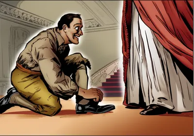 Illustration servile - Image 1