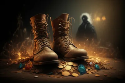 Illustration boots - Image 1