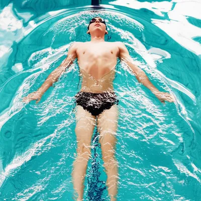 Illustration backstroke