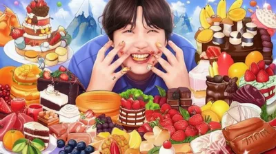 Illustration gourmandises