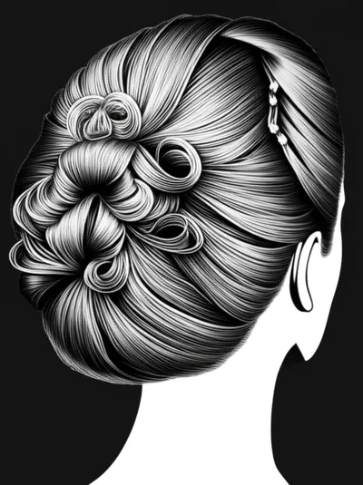 Illustration hairdo - Image 1