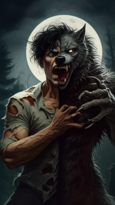 Illustration werewolves