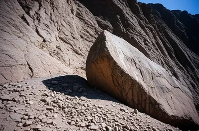 Illustration boulders