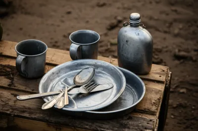 Illustration canteens - Image 1