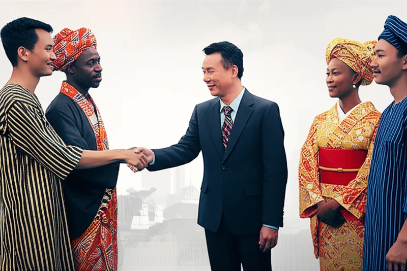 Ilustración visual de la palabra "comprador" - Intermediario