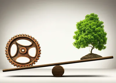 Illustration counterpoised