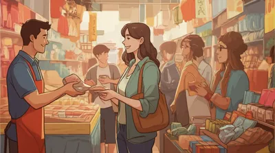 Illustration sold - Image 1