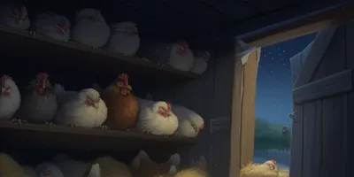 Illustration roosting - Image 1