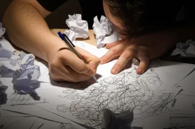 Illustration scratching - Image 1