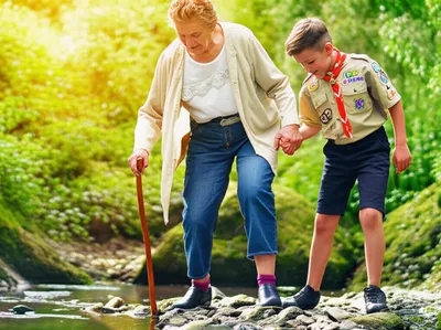 Illustration scout - Image 1