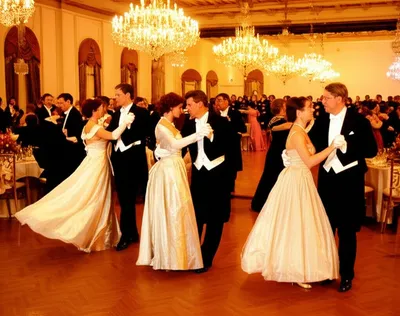 Illustration ballroom