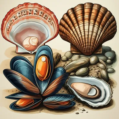 Illustration bivalves - Image 1
