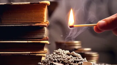 Illustration burned - Image 1