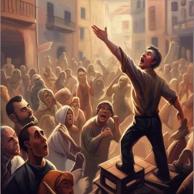 Illustration harangues