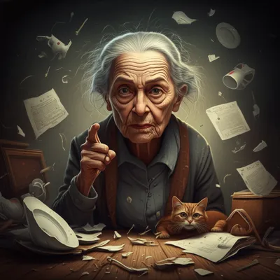 Illustration harridan - Image 1