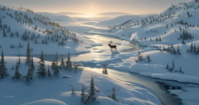 Illustration subarctic - Image 1