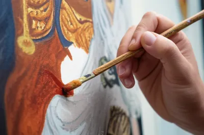 Illustration mahlsticks - Image 1