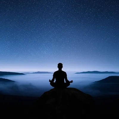 Illustration contemplative - Image 1