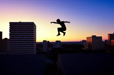 Illustration parkour