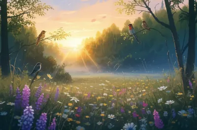 Illustration morn - Image 1