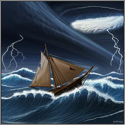 Illustration turbulent