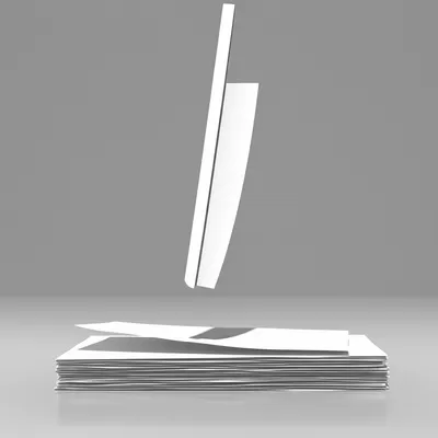 Illustration guillotined