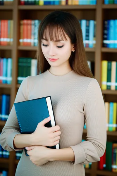 Illustration demure - Image 1