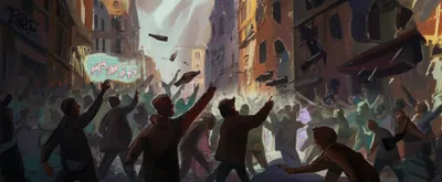 Illustration riotous - Image 1