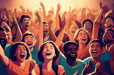 Illustration acclamations