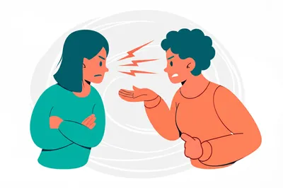 Illustration quarrel - Image 1