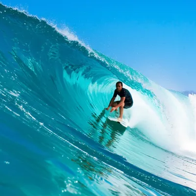 Illustration surfers