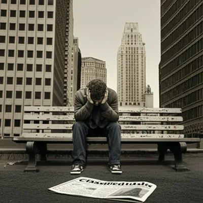 Illustration jobless - Image 1