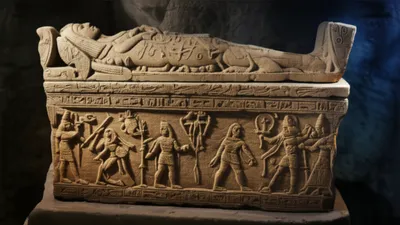 Illustration sarcophagus