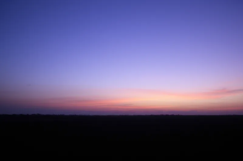 توضيح مرئي للكلمة "evening" - مساء