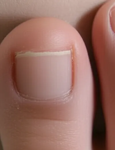 Illustration toenails